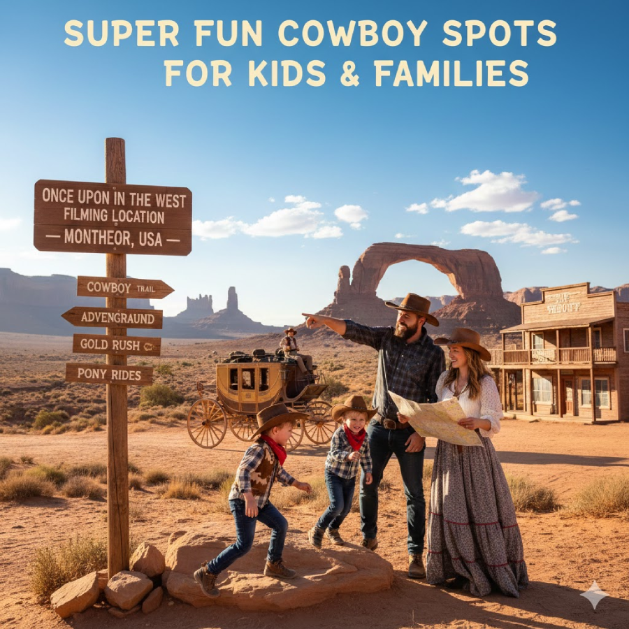Where Was Once Upon A Time In The West Filmed? Super Fun Cowboy Spots for Kids & Families