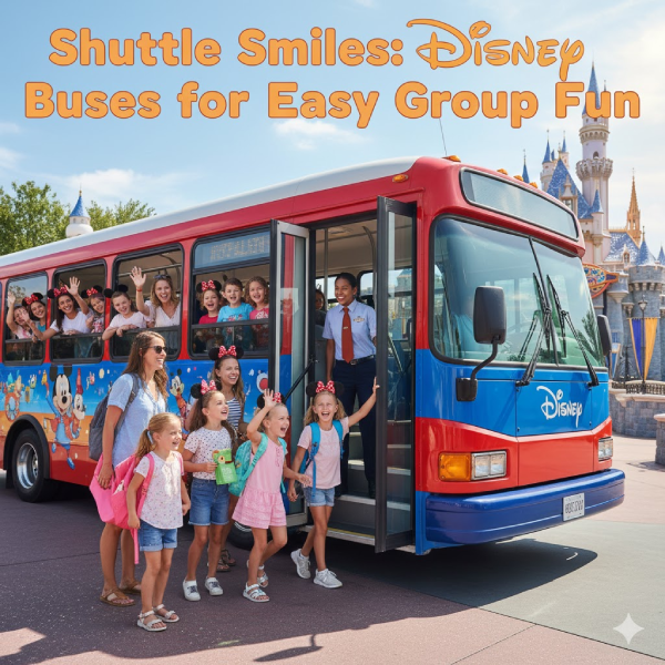 Shuttle Smiles: Disney Buses for Easy Group Fun