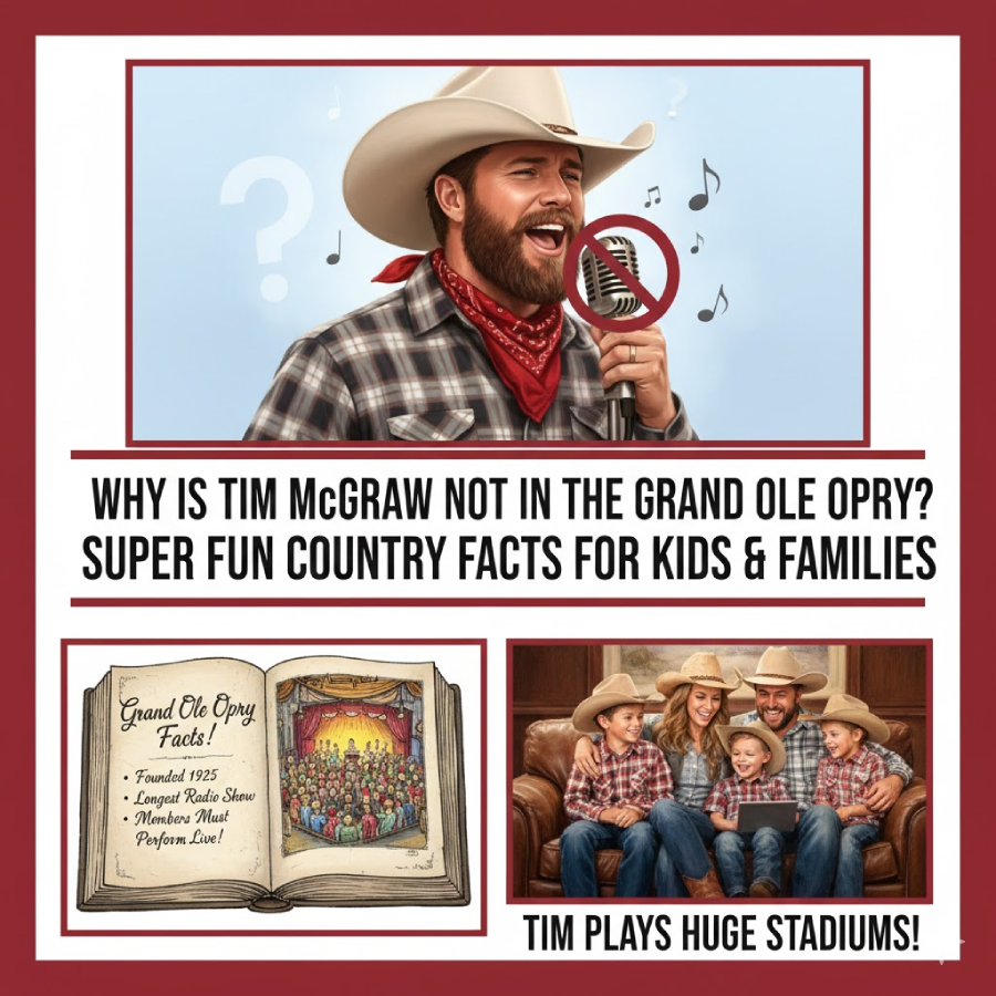Why Is Tim Mcgraw Not In The Grand Ole Opry? Super Fun Country Facts for Kids & Families