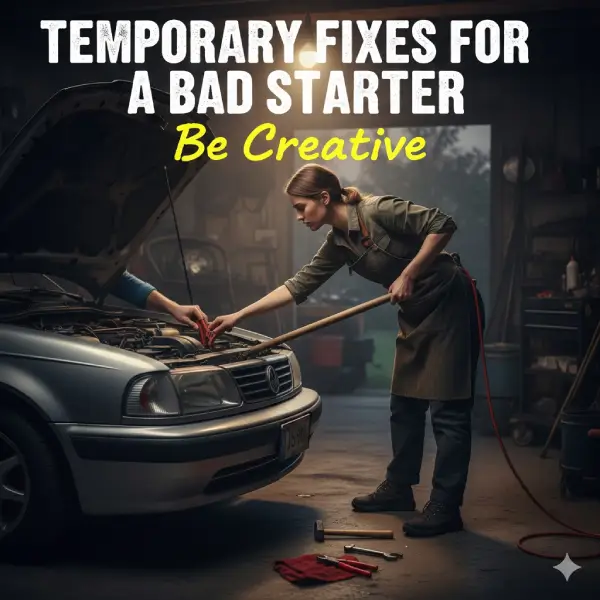 Temporary Fixes for a Bad Starter
