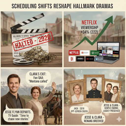Impact of Scheduling on Hallmark TV series drama news