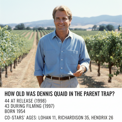 How Old Was Dennis Quaid in The Parent Trap?