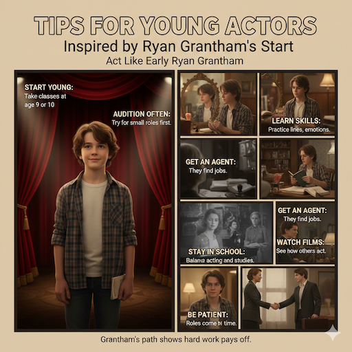 Tips for Young Actors Inspired by Ryan Grantham's Start