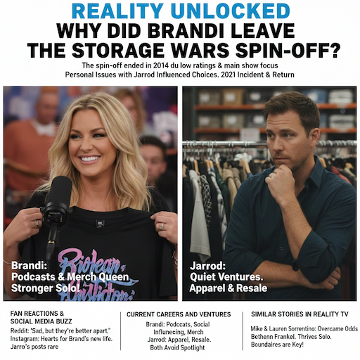 Why Did Brandi Leave the Storage Wars Spin-Off?
