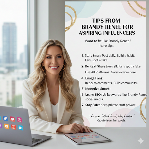 Tips from Brandy Renee for Aspiring Influencers