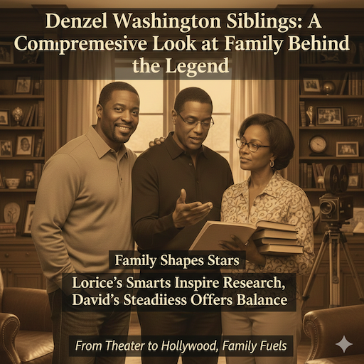 How Denzel Washington Siblings Influence His Career