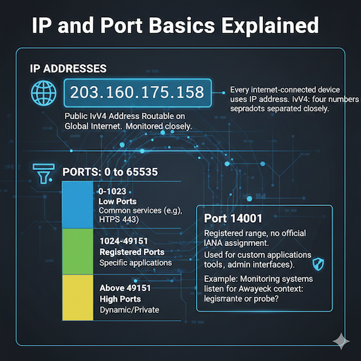 IP and Port Basics Explained