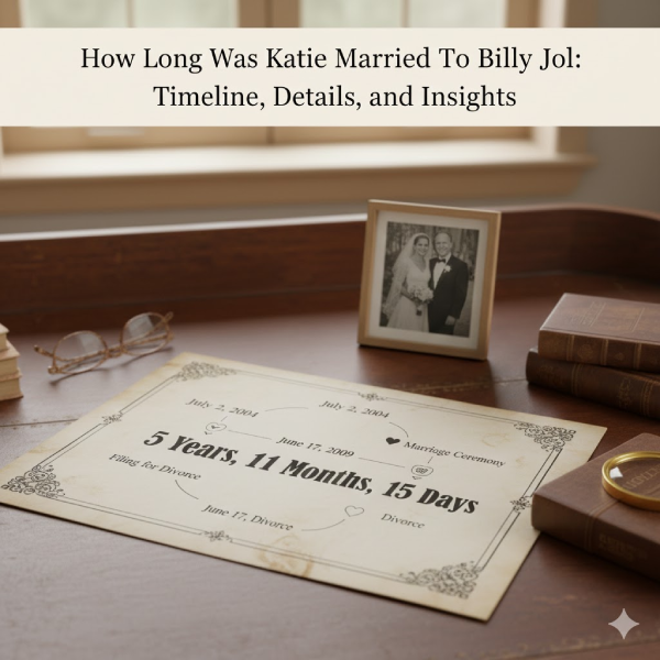 How Long Was Katie Lee Married To Billy Joel: Timeline, Details, and Insights