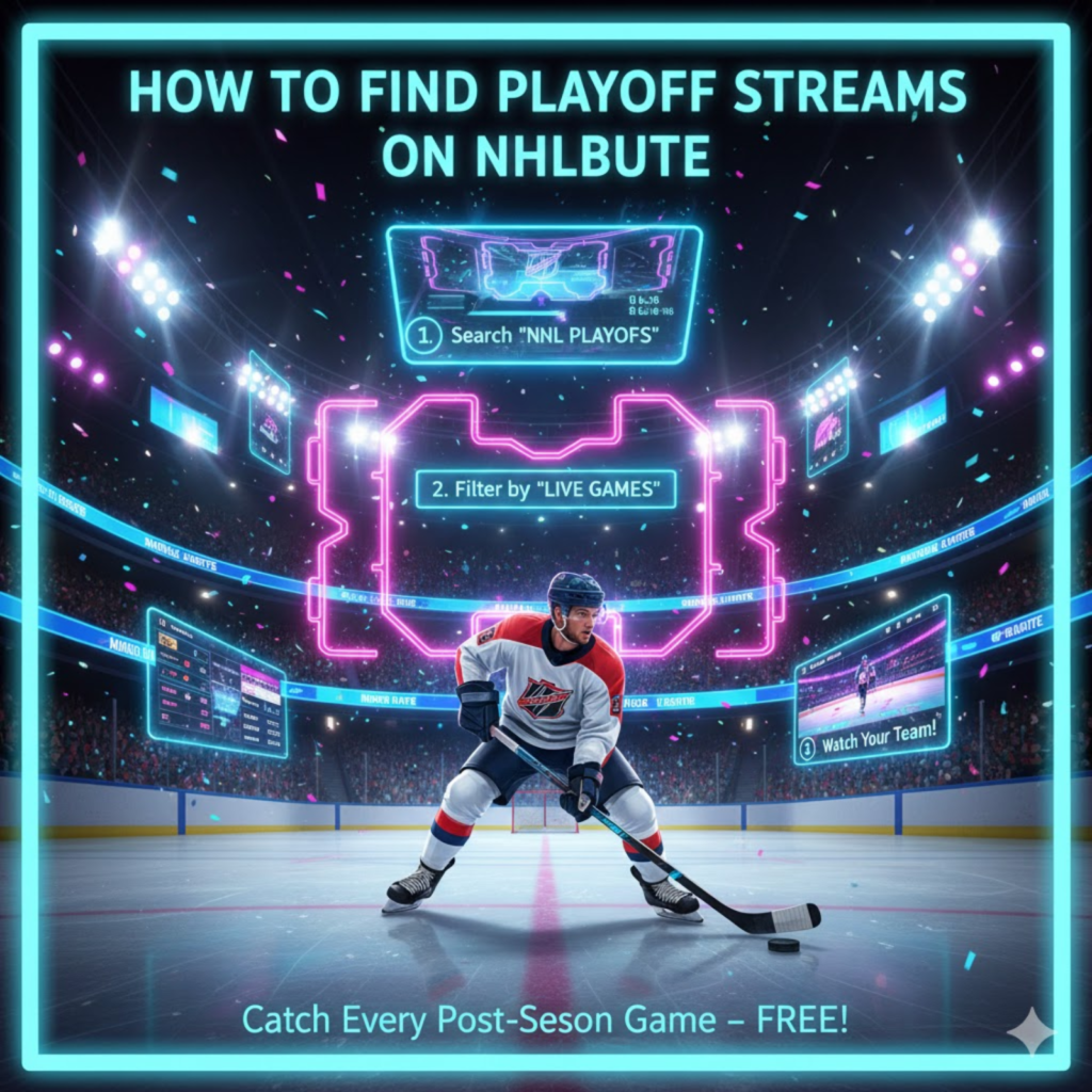 How to Find Playoff Streams on Nhlbute