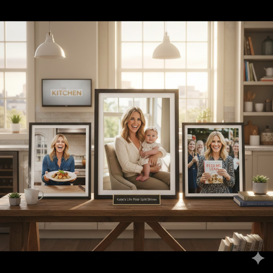 Katie's life post-split shines