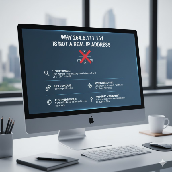 Why 264.68.111.161 Is Not a Real IP Address