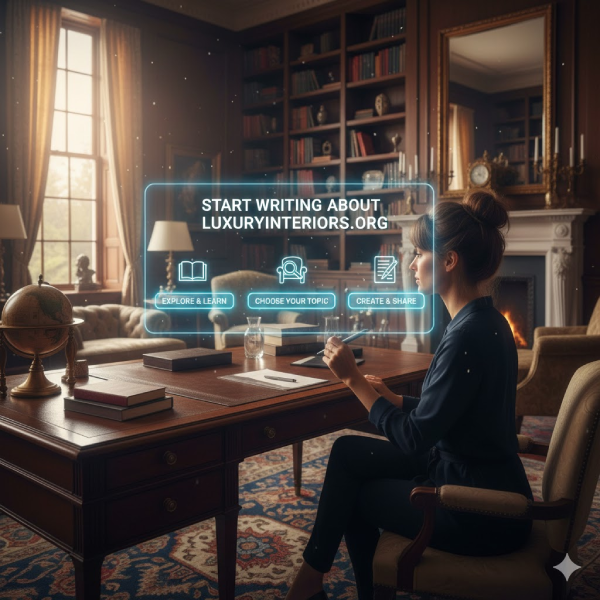 For Start Writing About LuxuryInteriors.org: Easy Steps for Beginners