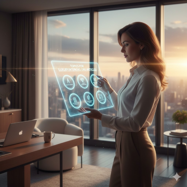 Topics for LuxuryInteriors.org Articles