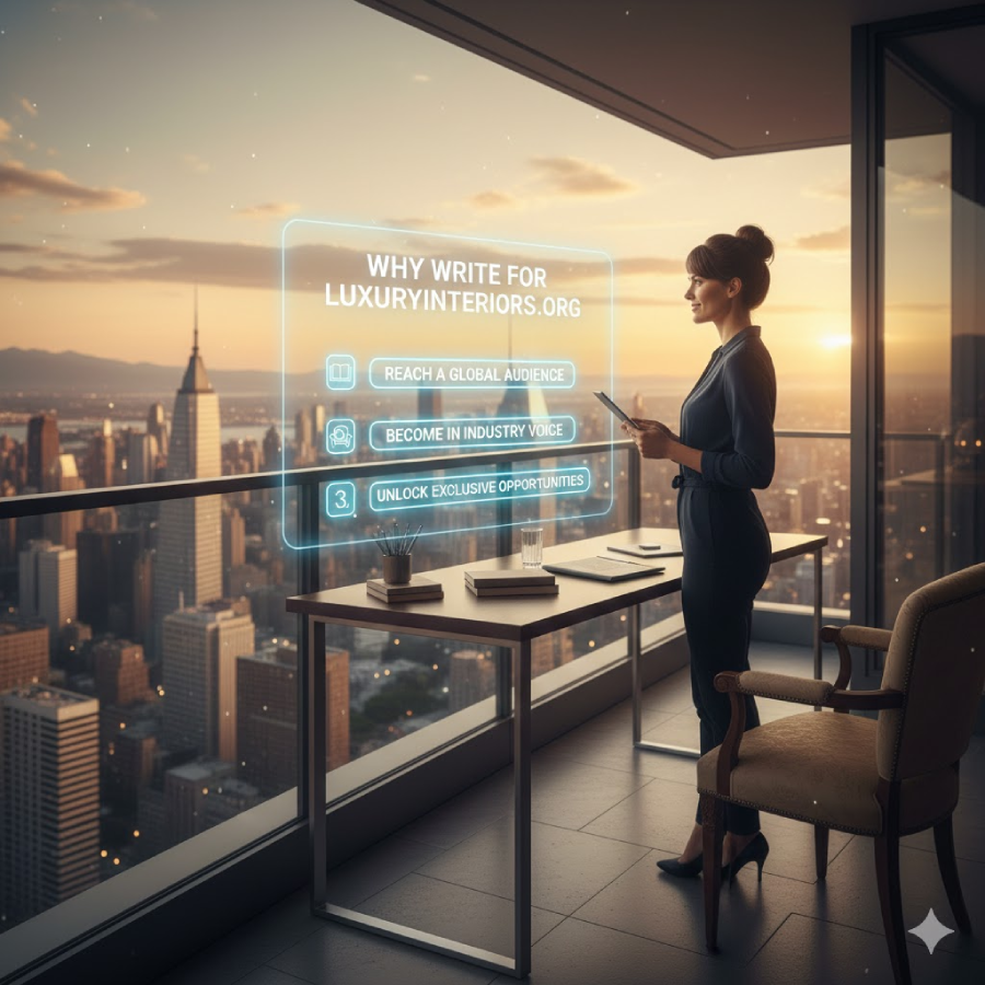 Why Write for LuxuryInteriors.org