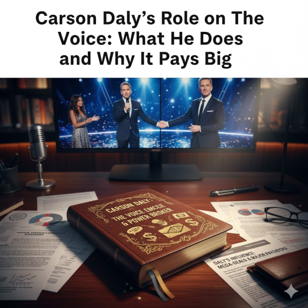 Carson Daly's Role on The Voice: What He Does and Why It Pays Big