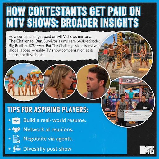 How Contestants Get Paid on MTV Shows: Broader Insights