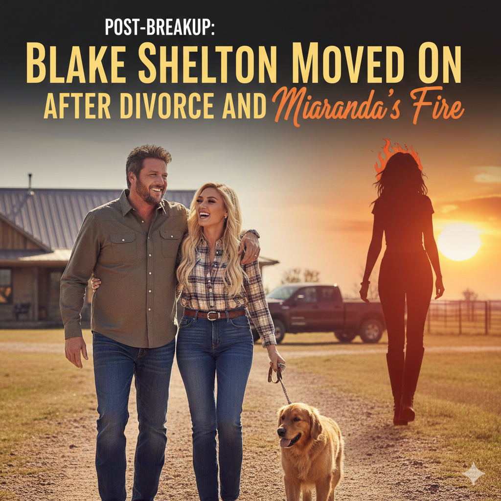 Post-Breakup: Blake Shelton Moved On After Divorce and Miranda's Fire