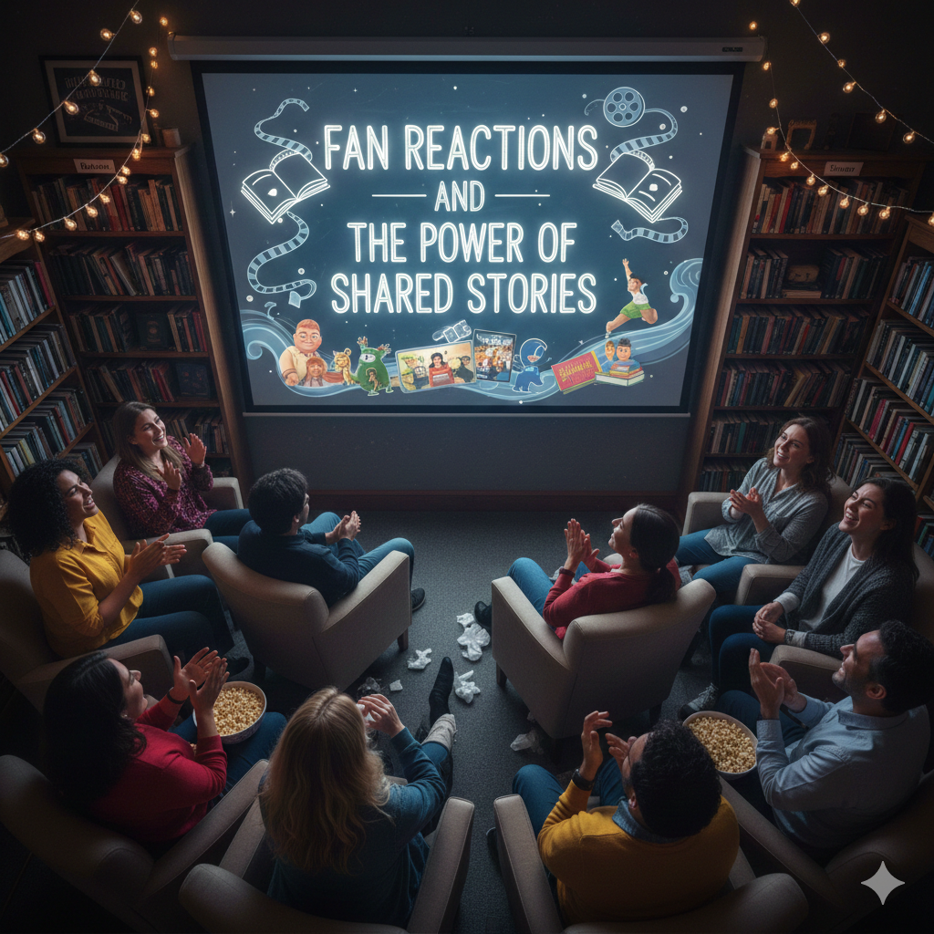 Fan Reactions and the Power of Shared Stories