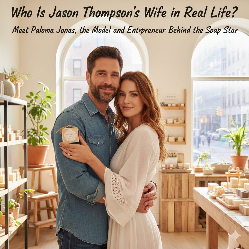 Who Is Jason Thompson's Wife in Real Life? Meet Paloma Jonas, the Model and Entrepreneur Behind the Soap Star