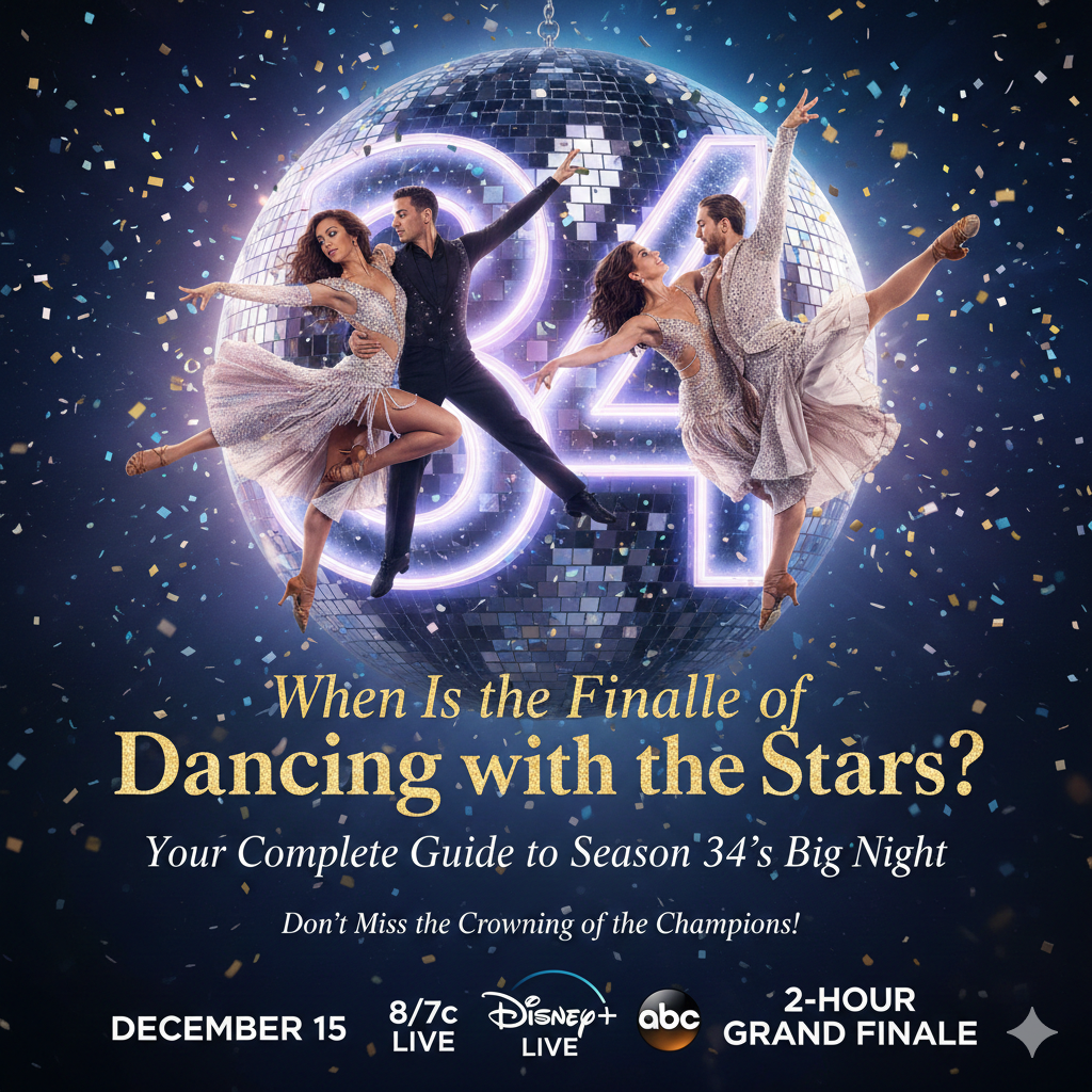 When Is the Finale of Dancing with the Stars? Your Complete Guide to Season 34's Big Night