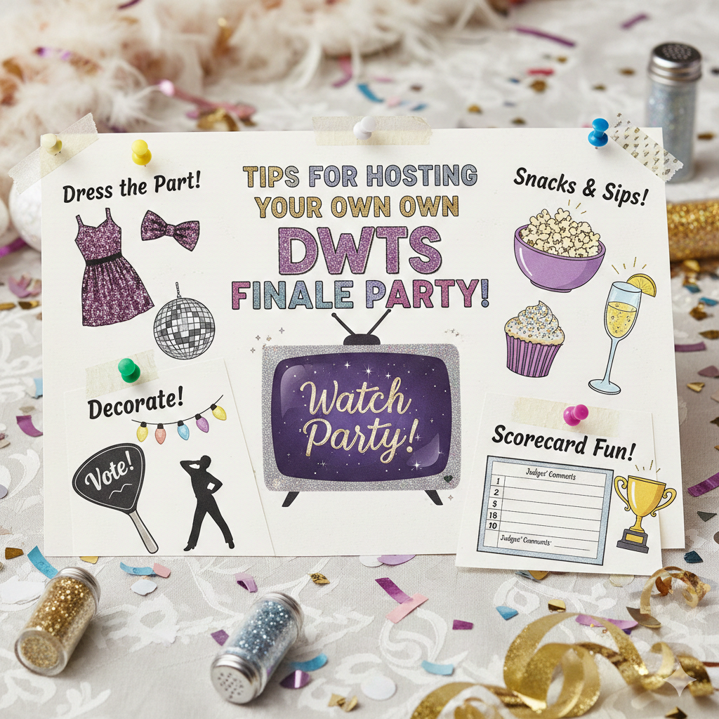 Tips for Hosting Your Own DWTS Finale Party