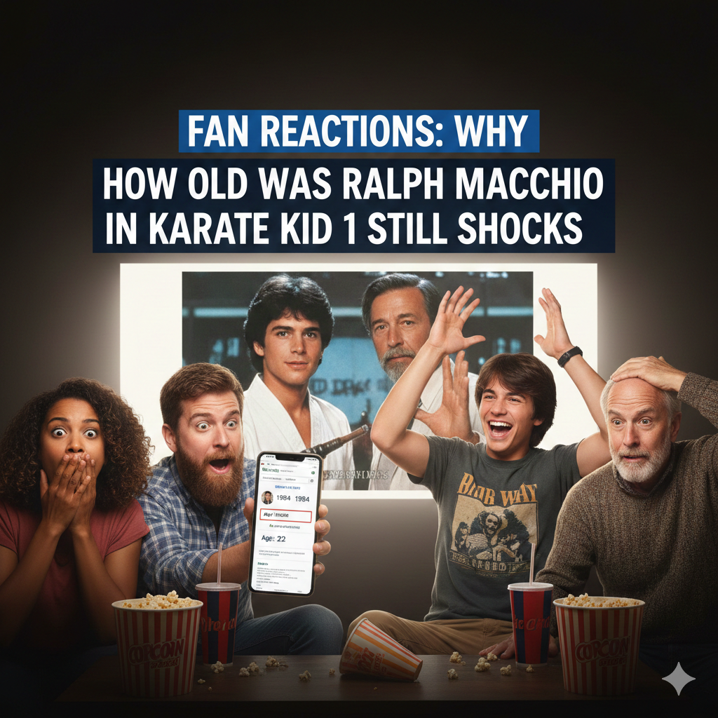 Fan Reactions: Why How Old Was Ralph Macchio in Karate Kid 1 Still Shocks