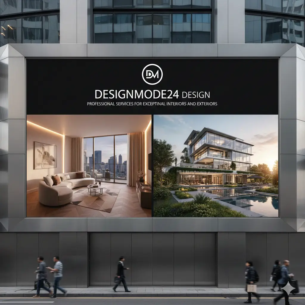 Designmode24 Design: Professional Services for Stunning Interiors and Exteriors