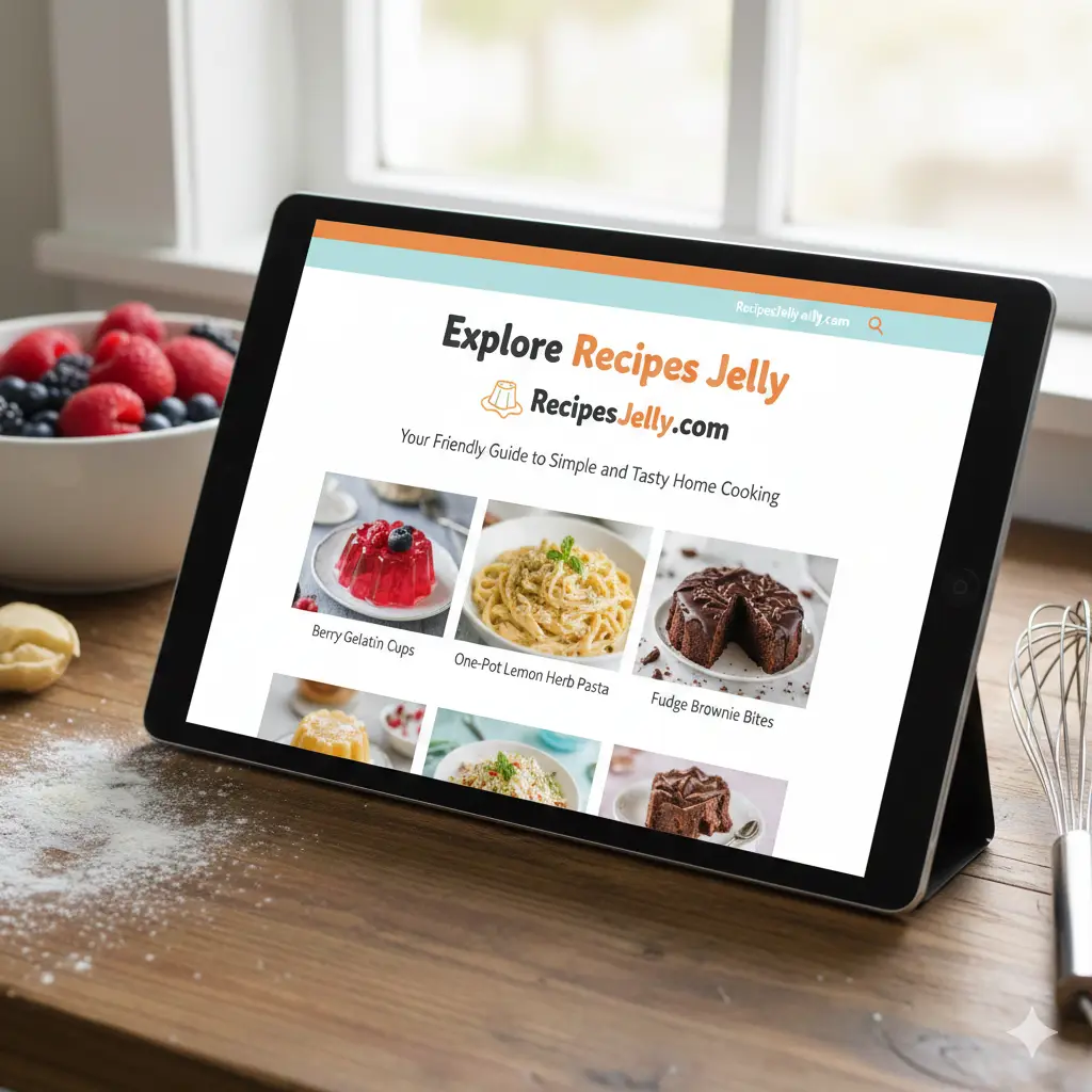 Explore Recipes Jelly.com RecipesJelly.com: Your Friendly Guide to Simple and Tasty Home Cooking