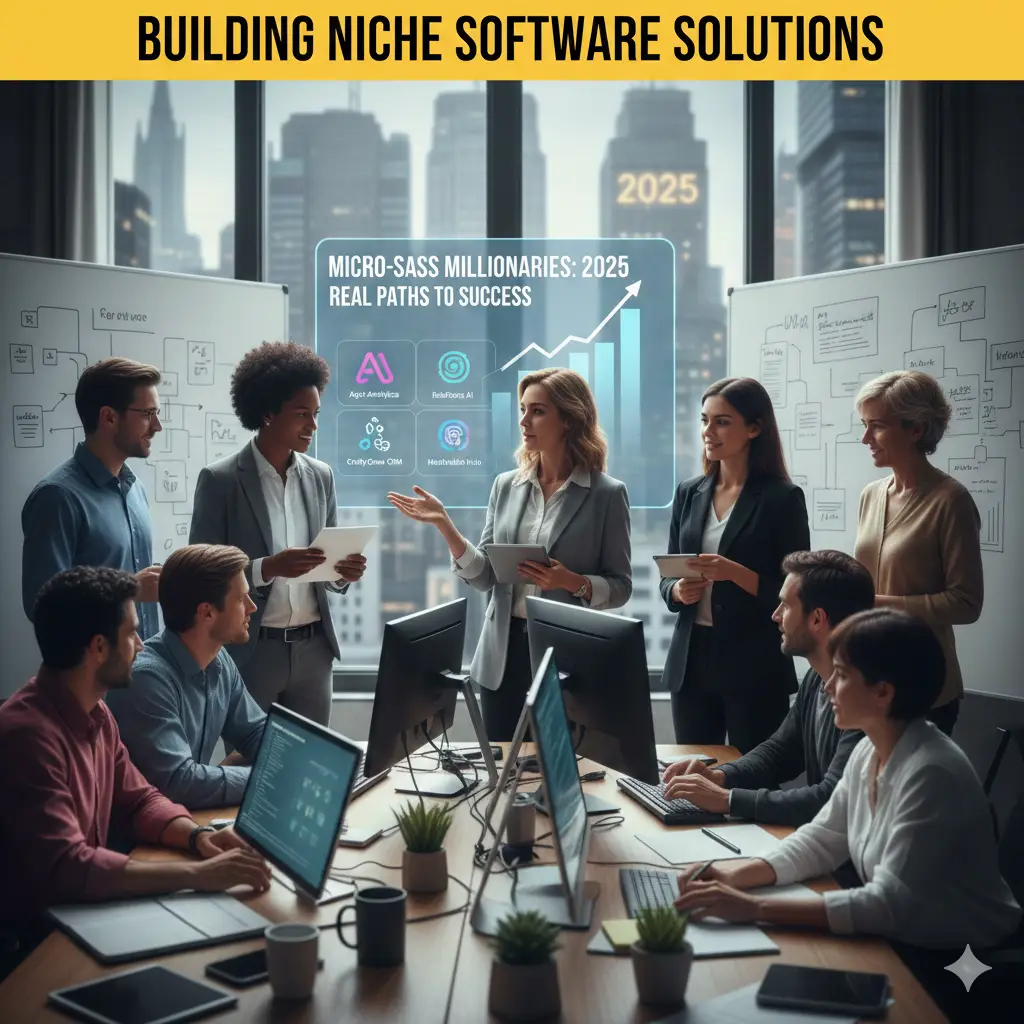 Micro-SaaS Millionaires Building Niche Software Solutions 2025: Real Paths to Success
