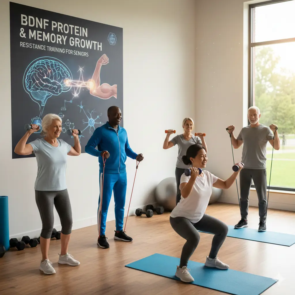 Resistance Training for BDNF Protein and Memory Growth in Seniors
